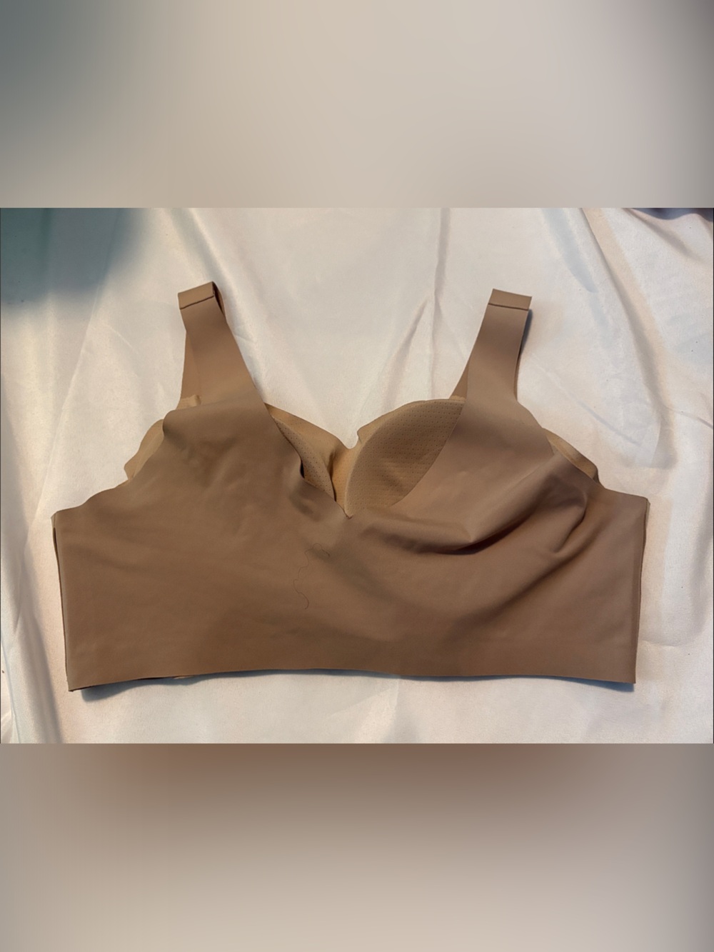 Honey Love Seamless Nude Wireless Bra - Smooth Support XXL NWOT lost the tag - Picture 3 of 3